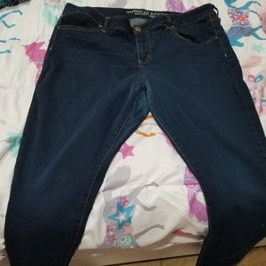 Dark long jeggings